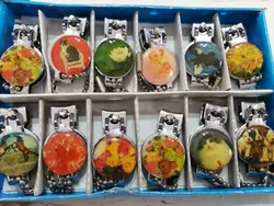 جعبه 12عددی ناخن گیرهای کوچک وزیبای قدیمی