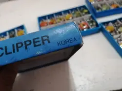 جعبه 12عددی ناخن گیرهای کوچک وزیبای قدیمی