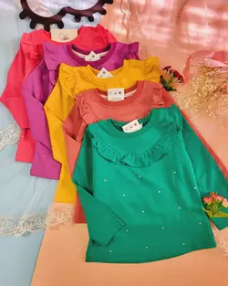 بلوز تک دورس چین دار