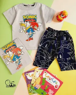 تیشرت شلوارک سونیک