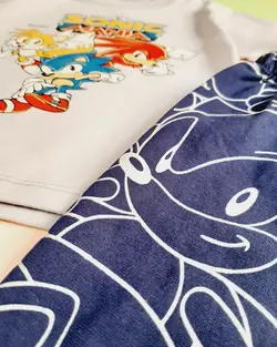 تیشرت شلوارک سونیک