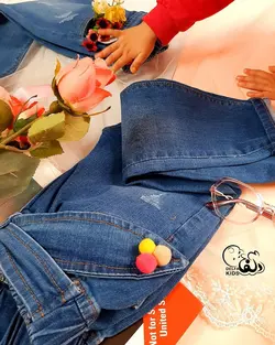 شلوار جین مام استایل خرگوشی