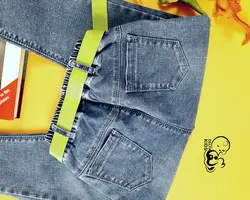 شلوار جین بچه گانه مدل مام استایل