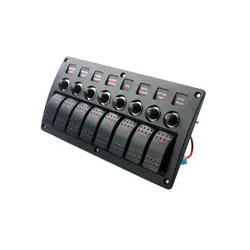 کنترل پنل فيوز دار 8 کليد