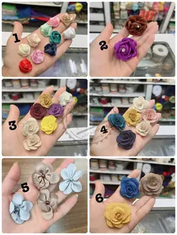 گل دوختنی تزیینی