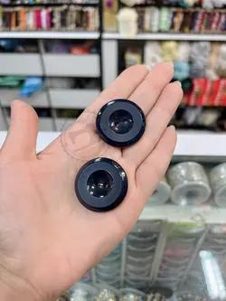 دکمه پالتویی ساده بزرگ