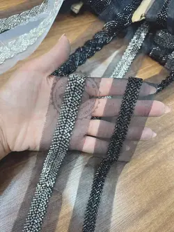 نوار خرجکار ملیله دوزی متری