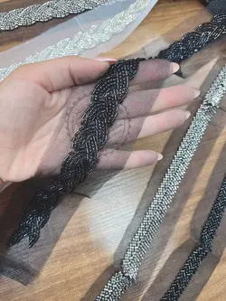 نوار خرجکار ملیله دوزی متری