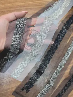 نوار خرجکار ملیله دوزی متری