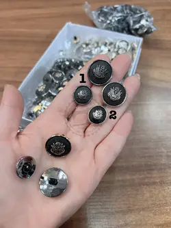 دکمه کت مردانه پایه دار