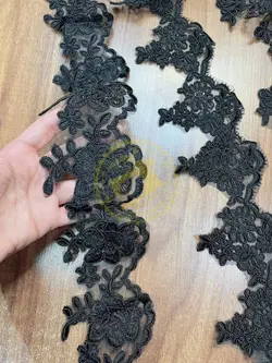 تور دانتل حاشیه مشکی