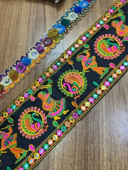 نوار خرجکار پهن هندی