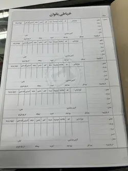 دفتر اندازه گیری خیاطی