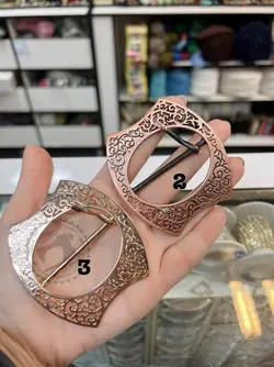 سگک فلزی کمربندی