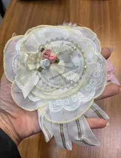 تیکه دوزی روی لباس