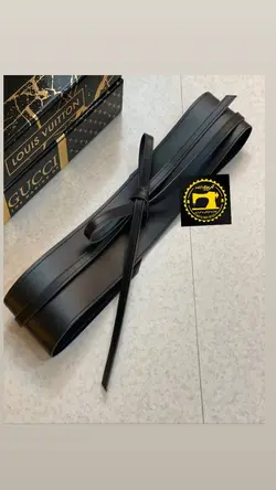 کمربند گره ای چرم