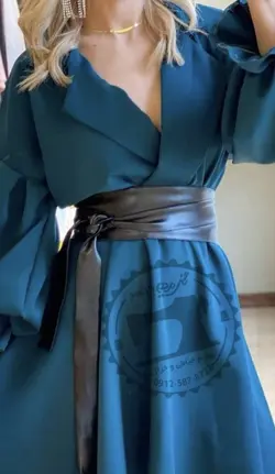 کمربند گره ای چرم