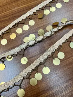 نوار سکه متری طلایی