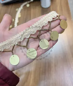 نوار سکه متری طلایی