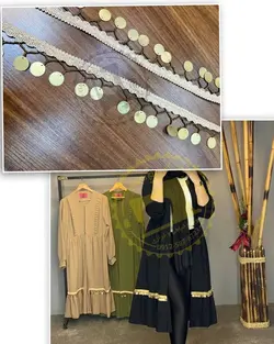 نوار سکه متری طلایی