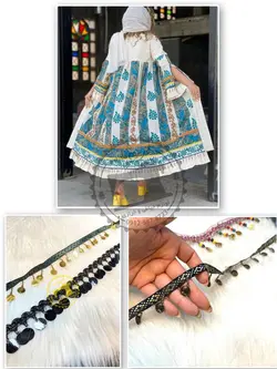 پولک سکه ای متری مشکی