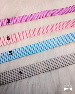 روبان چهارخونه ساده