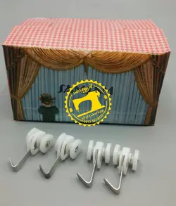 گیره پرده فلزی صمصام