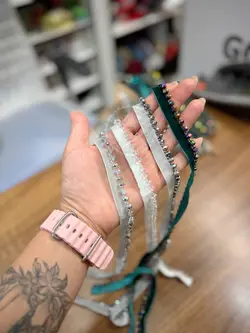 نوار مغزى دوزى كريستال