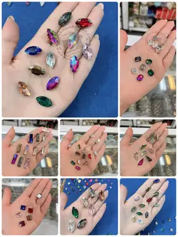 سنگهای دوختنی پایه دار طرحهای مختلف