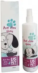 اسپری ضد جویدن سگ یو اس پت (250 لیتر)