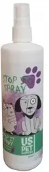 اسپری استاپر سگ و گربه یو اس پت (250 میلی لیتر)