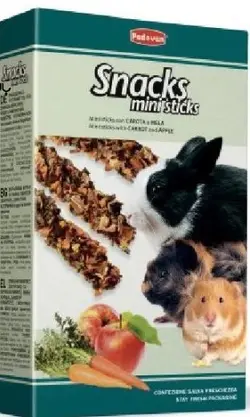 اسنک تشویقی جوندگان پادوان مدل mini sticks (50 گرم)