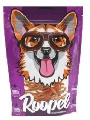 تشویقی سگ روپل مدل استریپس سینه بوقلمون (50گرمی)