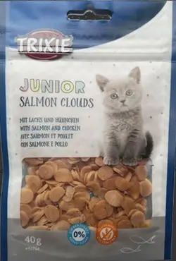تشویقی گربه تریکسی مدل Junior Salmon Clouds وزن ۴۰ گرم