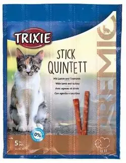 تشویقی گربه تریکسی مدل Stick Quintett بسته 5 عددی 25 گرم