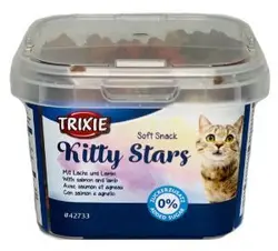 تشویقی نرم گربه تریکسی مدل Kitty Stars وزن 140 گرم