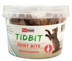 تشویقی گربه تیدبیت(Joint Bits) گلوکزامین Pet Alpin