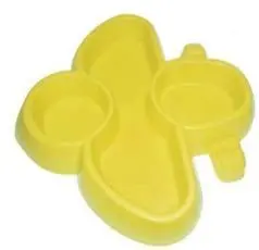 ظرف آب و غذای سگ و گربه دنیل طرح هواپیما