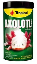 غذای قورباغه آبزی و دوزیستان تروپیکال مدل axolotl sticks وزن 135 گرم