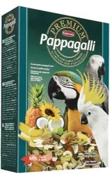 غذای کامل پریمیوم طوطی سانان بزرگ پادوان مدلpappagalli premium (500گرم)