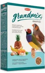 غذای کامل گرندمیکس پرندگان کوچک زینتی و انواع فنچ پادوان مدل Grandmix Esotici (1کیلوگرم)