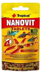 غذای ماهی تروپیکال مدل Nanovit Tablets وزن 10 گرم