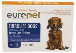 قطره ضد کک و کنه مخصوص سگ یوروپت