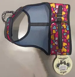 قلاده کتفی سگ و گربه میلان پت مدل CRAZY سایز XL