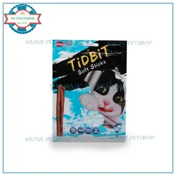 تشویقی گربه مدادی نرم تیدبیت(طعم ماهی) Pet Alpin