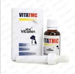 شربت مولتی ویتامین سگ و گربه وایتا تی ام سی(30 میلی گرم)