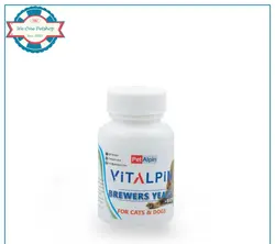 قرص مکمل غذایی بیوتین سگ و گربه وایتال پین (Pet Alpin)
