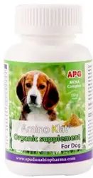 مکمل درمانی آمینو کلات سگ 150 گرمAmino Klat Organic Supplement For Dog 150gr