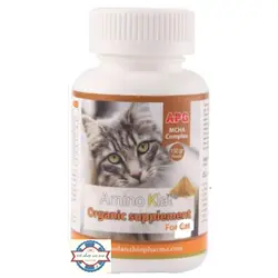 مکمل درمانی ارگانیک گربه آمینو کلات 100 گرم
