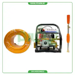 سمپاش پرتابل موتوری تسلا دو زمانه | tesla | فروشگاه پی فارم | pfarm